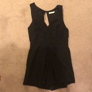 Francesca's Black Sexy Romper